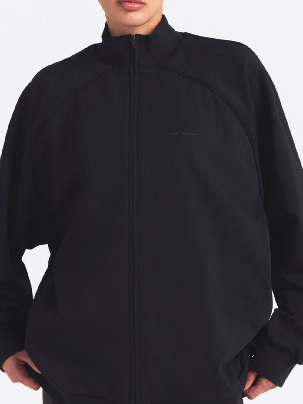 Nike Skims Matte Tricot Oversized Track Jacket NWT - Picture 2 of 8